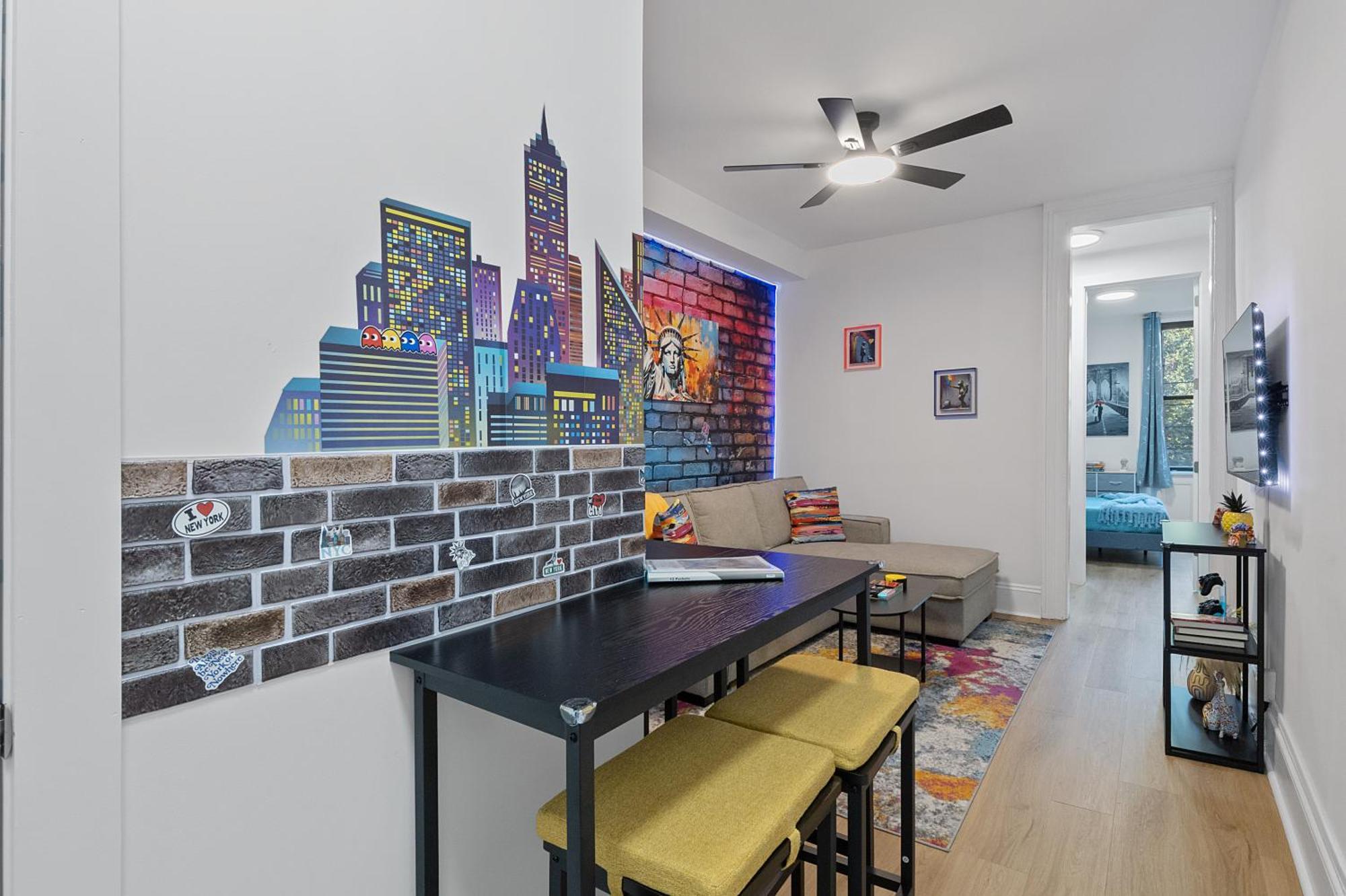 Apartament Funky & Colorful Urban Getaway, 20 Minutes To Nyc Hoboken Zewnętrze zdjęcie