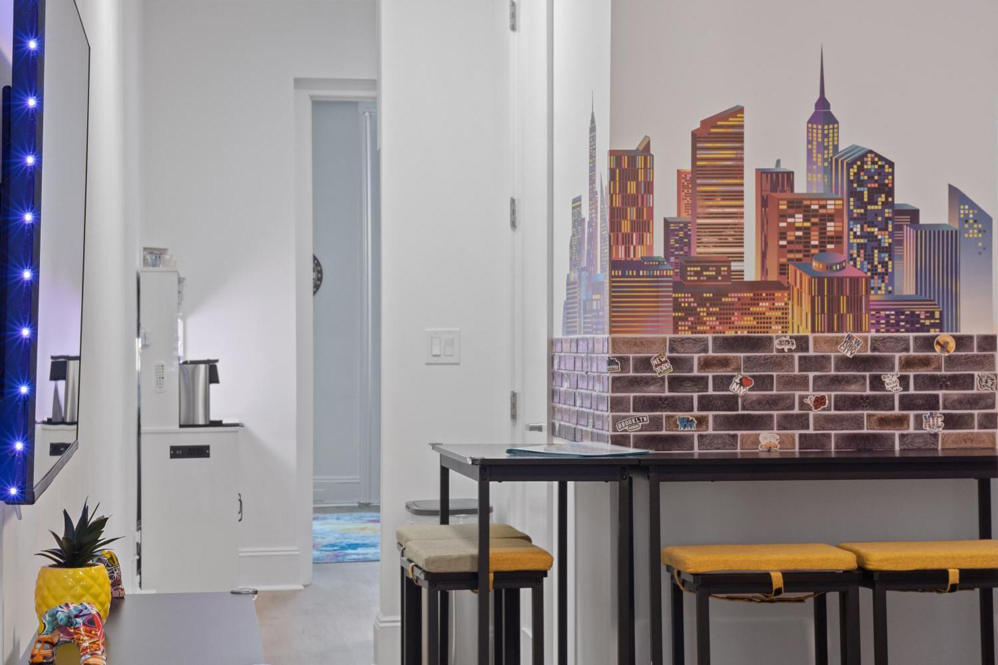 Apartament Funky & Colorful Urban Getaway, 20 Minutes To Nyc Hoboken Zewnętrze zdjęcie